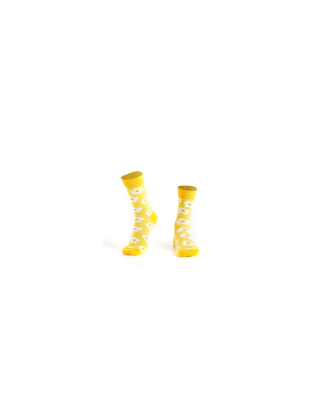 Yellow women\'s egg-pattern socks SD20 - Online store - Boutique